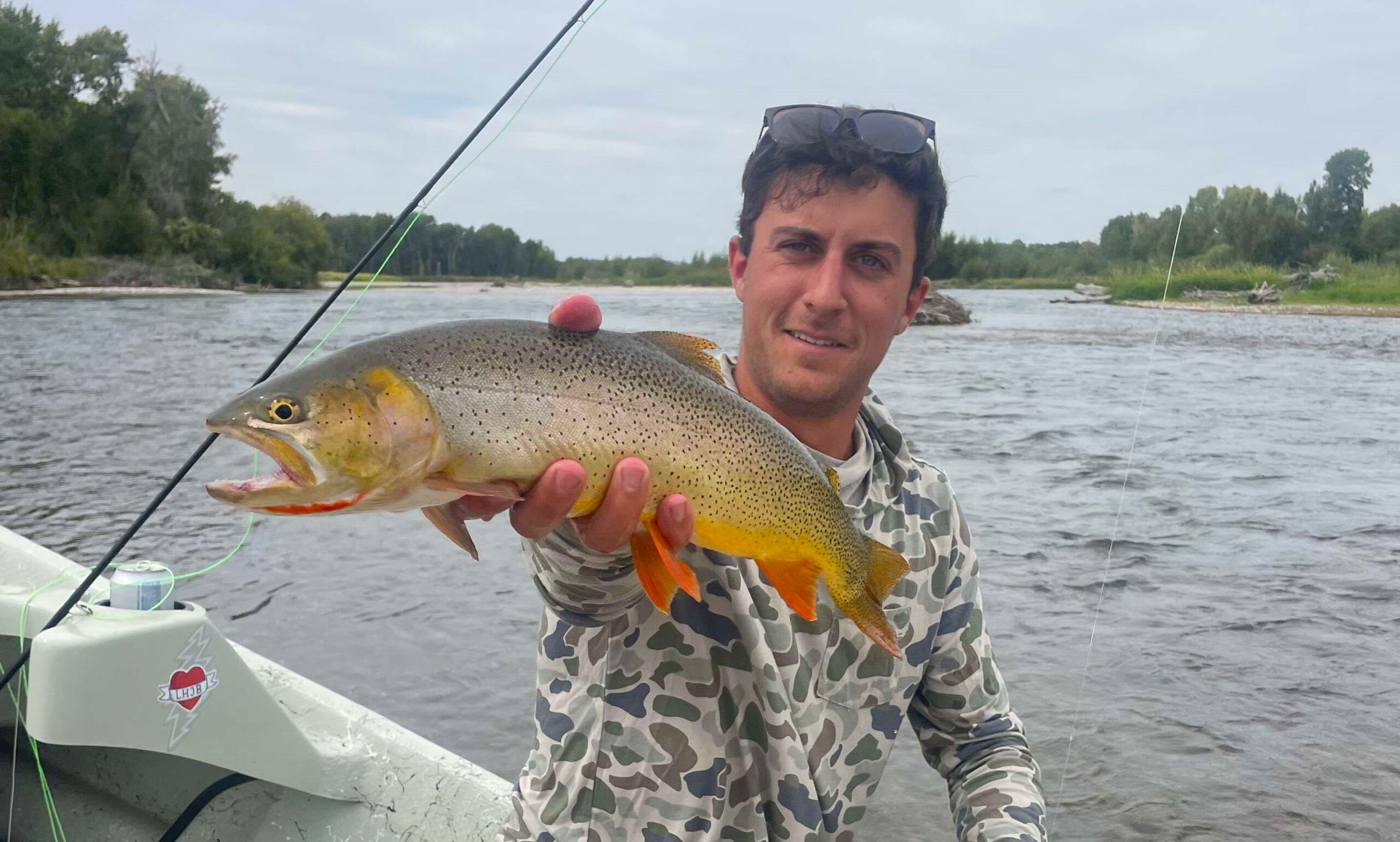 Will with cutthroat trout